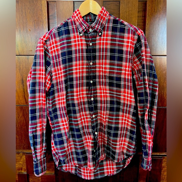 Gitman Bros plaid button down M - Picture 1 of 8